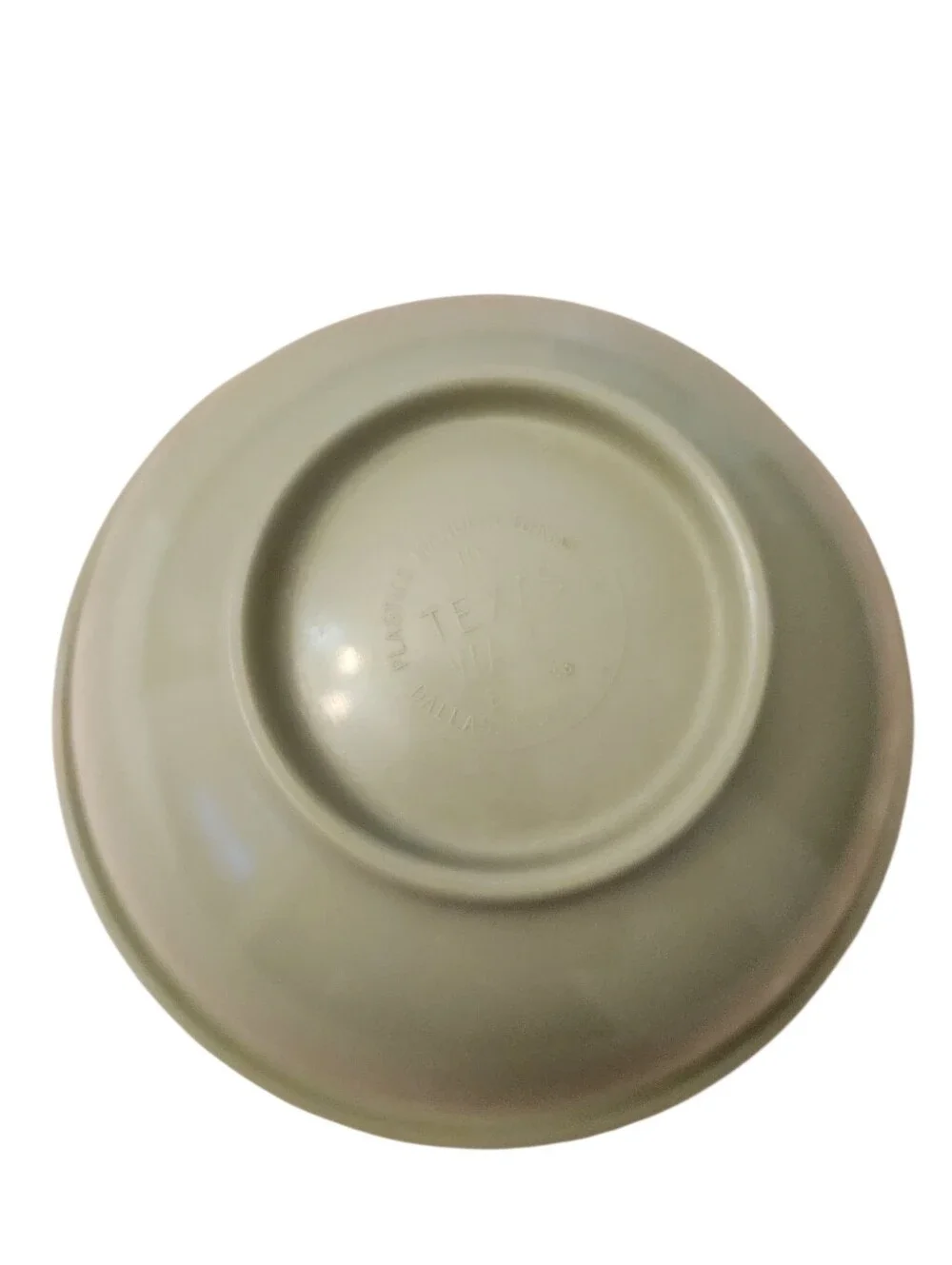 Vintage Texas Ware 111 Small Mixing Bowl Melamine Melmac Beige Solid